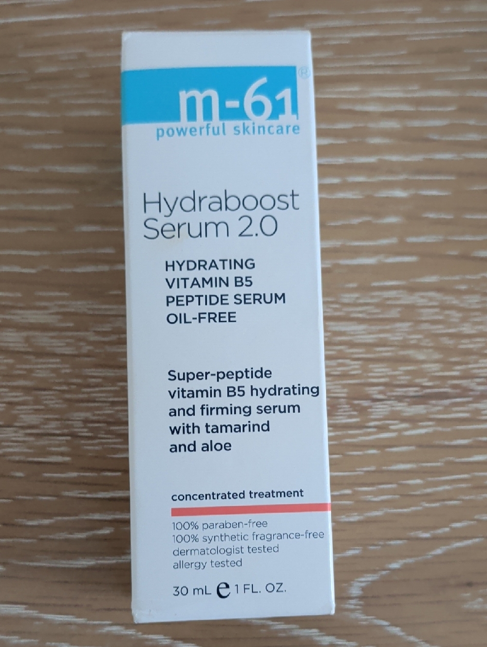New & Sealed M61 Hydraboost Serum 2.0 - Hydrating Vitamin B5 Peptide Serum